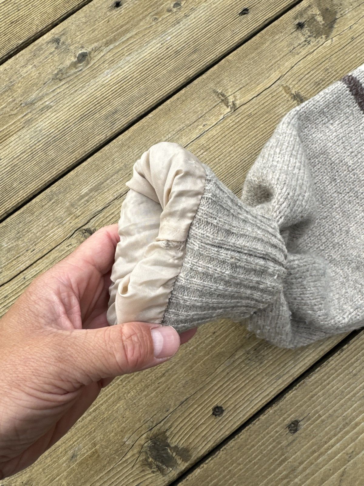 Vintage Vintage 80s Outdoor Exchange Sherpa Wool Blend Hoodie XL Size US XL / EU 56 / 4 - 7 Thumbnail