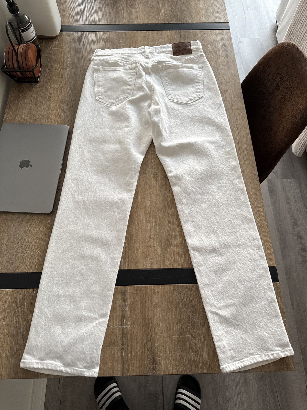 Abercrombie & Fitch A&F Jeans White Size US 28 / EU 44 - 3 Thumbnail