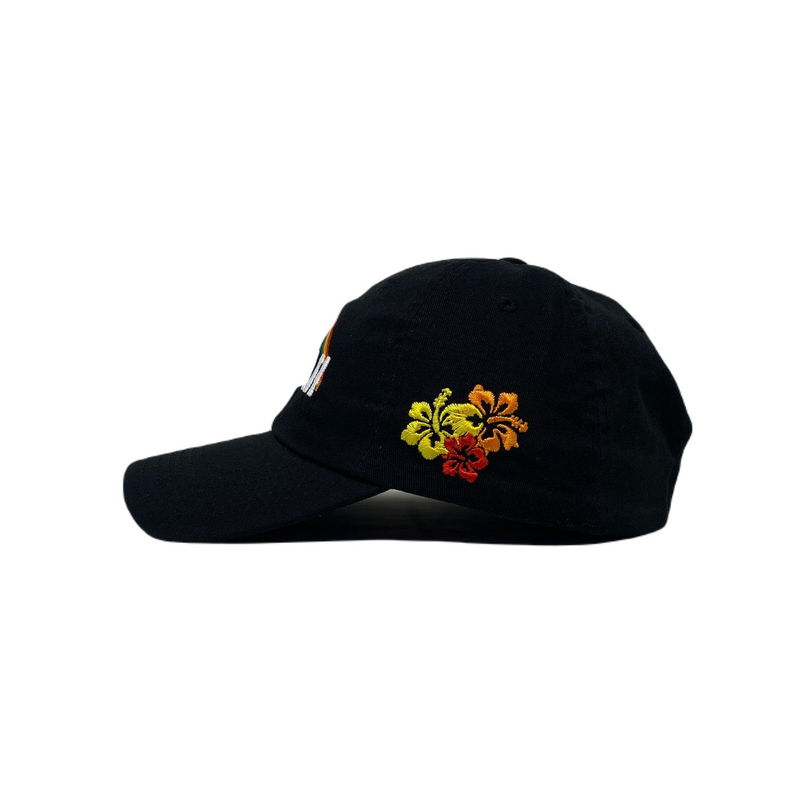 Other Hawaii Aloha Hibiscus Rainbow Island Love Dad Hat Size ONE SIZE - 6 Thumbnail