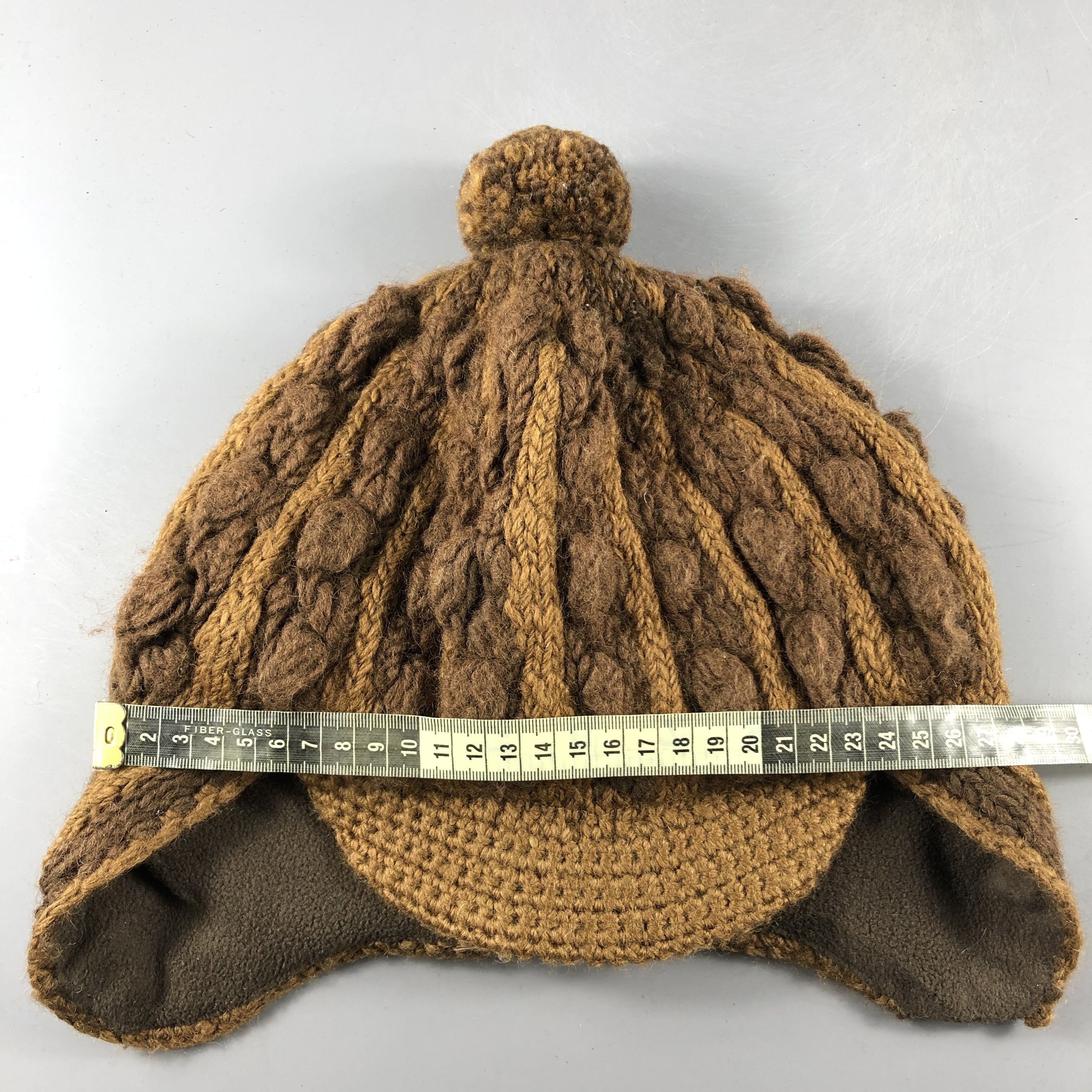 Japanese Brand × Vintage Caniche Fair Isle Beanie Snow Hat Snow Cap -D586 Size ONE SIZE - 3 Thumbnail