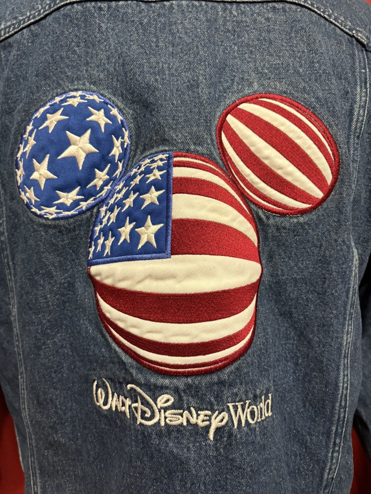 Disney Vintage Disney Denim Jacket Y2k Mickey Mouse USA Grail Size US S / EU 44-46 / 1 - 3 Thumbnail