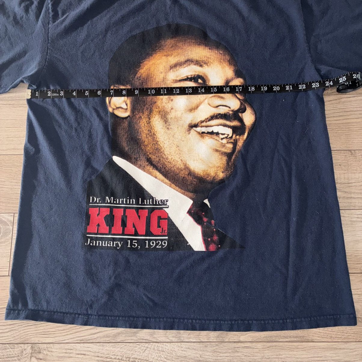 Other 90s Dr. Martin Luther King Jr. big face tee shirt RARE Size US XL / EU 56 / 4 - 6 Thumbnail