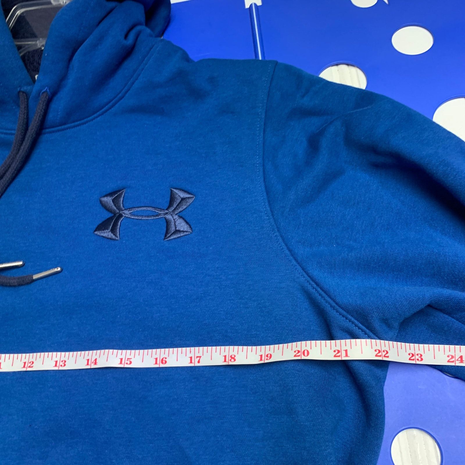 Under Armour Under Armour Storm Hoodie Hooded Sweatshirt Pullover Blue M Size US M / EU 48-50 / 2 - 6 Thumbnail