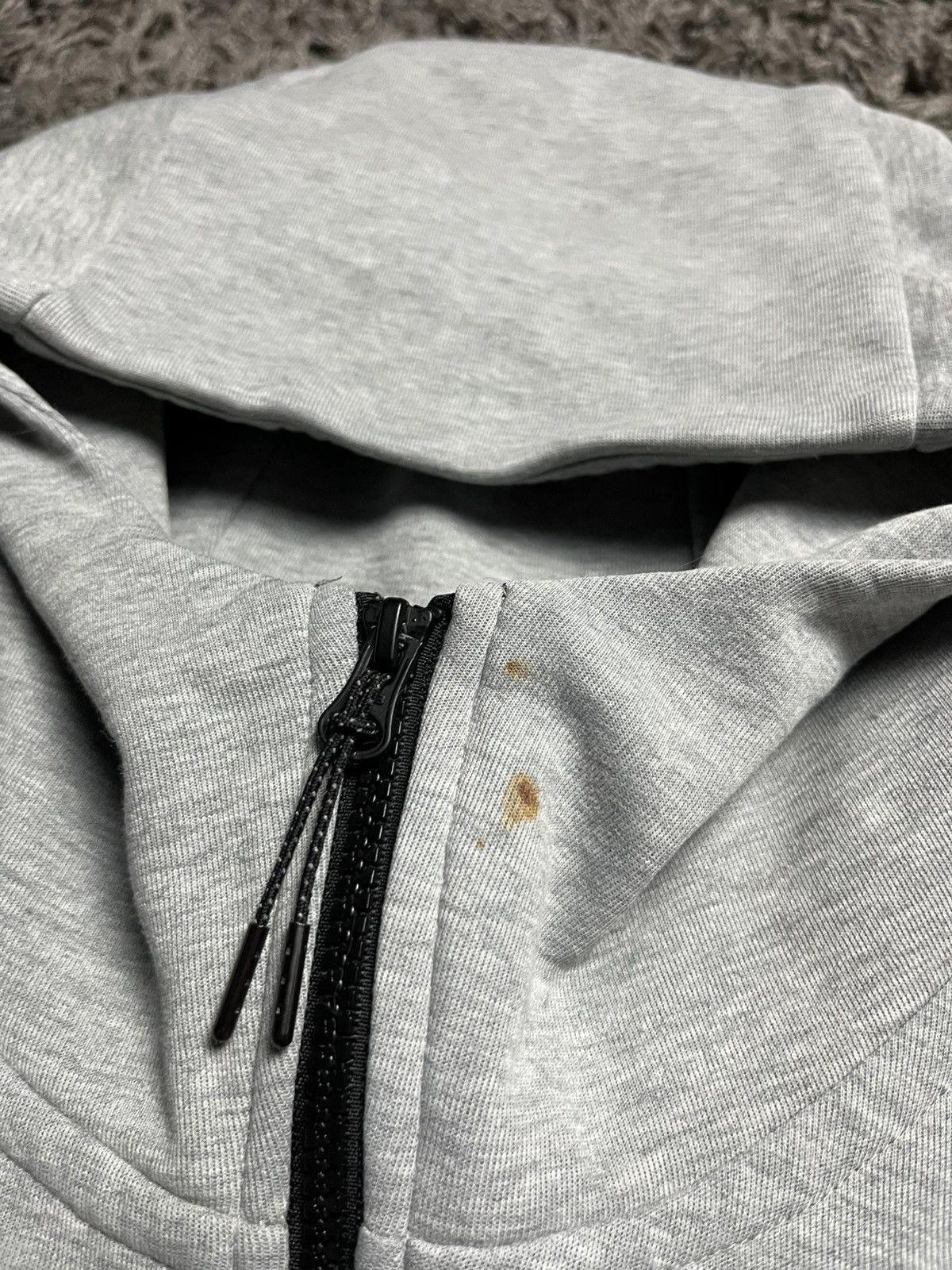 Nike Nike Tech Fleece Full-Zip Windrunner Hoodie Grey Size US XXL / EU 58 / 5 - 5 Thumbnail