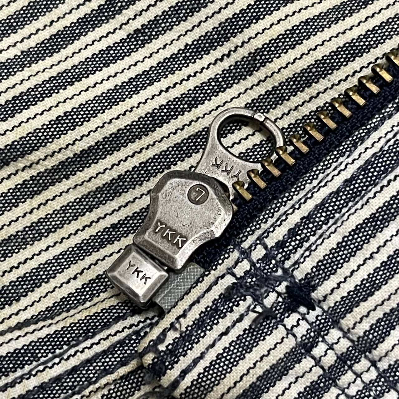 Triple 5 Soul Vintage Triple 5 Soul Hickory Stripe Multi Pocket Jacket Size US M / EU 48-50 / 2 - 13 Thumbnail