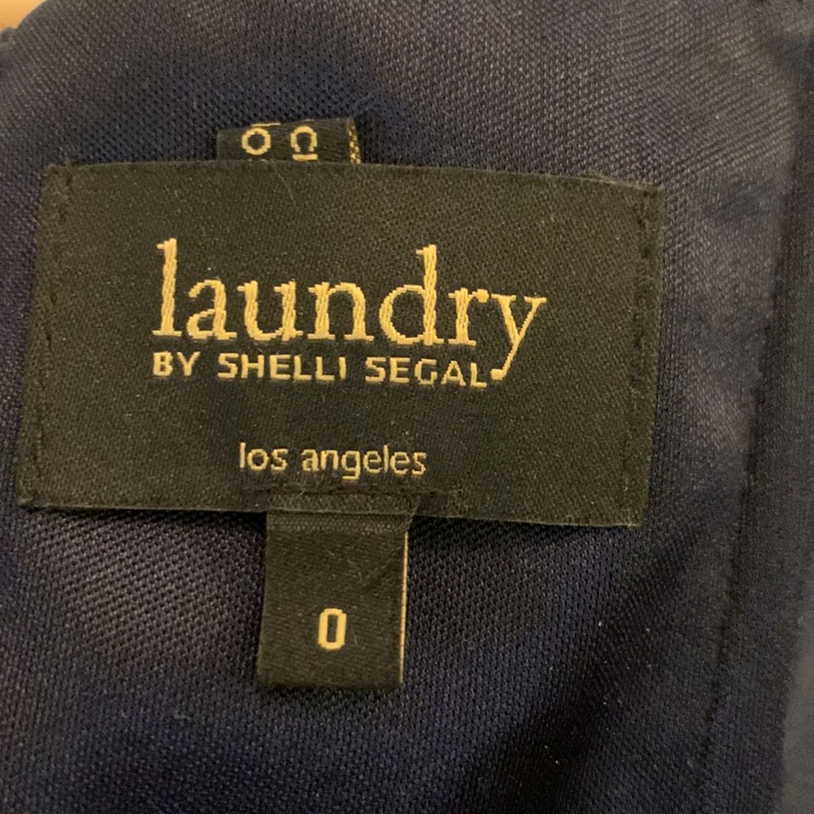 Laundry by Shelli Segal Laundry Shelli Segal navy blue halter cocktail dress Size XS / US 0-2 / IT 36-38 - 8 Thumbnail