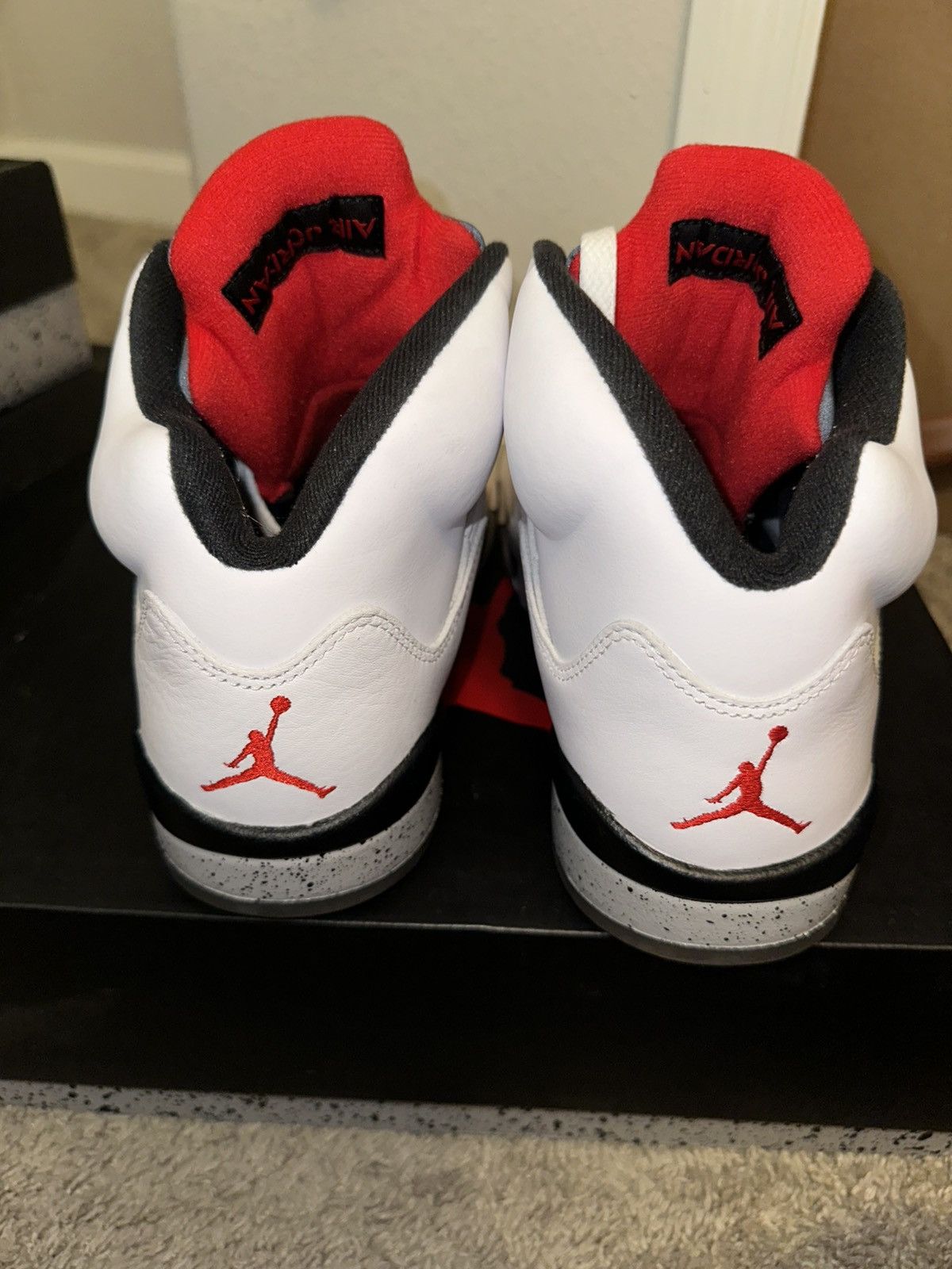Jordan Brand Jordan 5 Retro White Cement Size US 8.5 / EU 41-42 - 2 Thumbnail