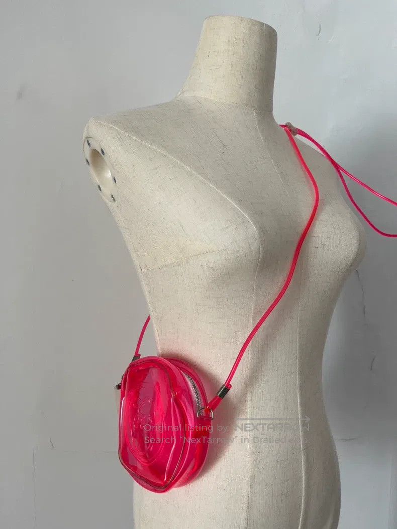 Fotus fotus Fluorescent pink jelly crossbody bag Size ONE SIZE - 3 Thumbnail