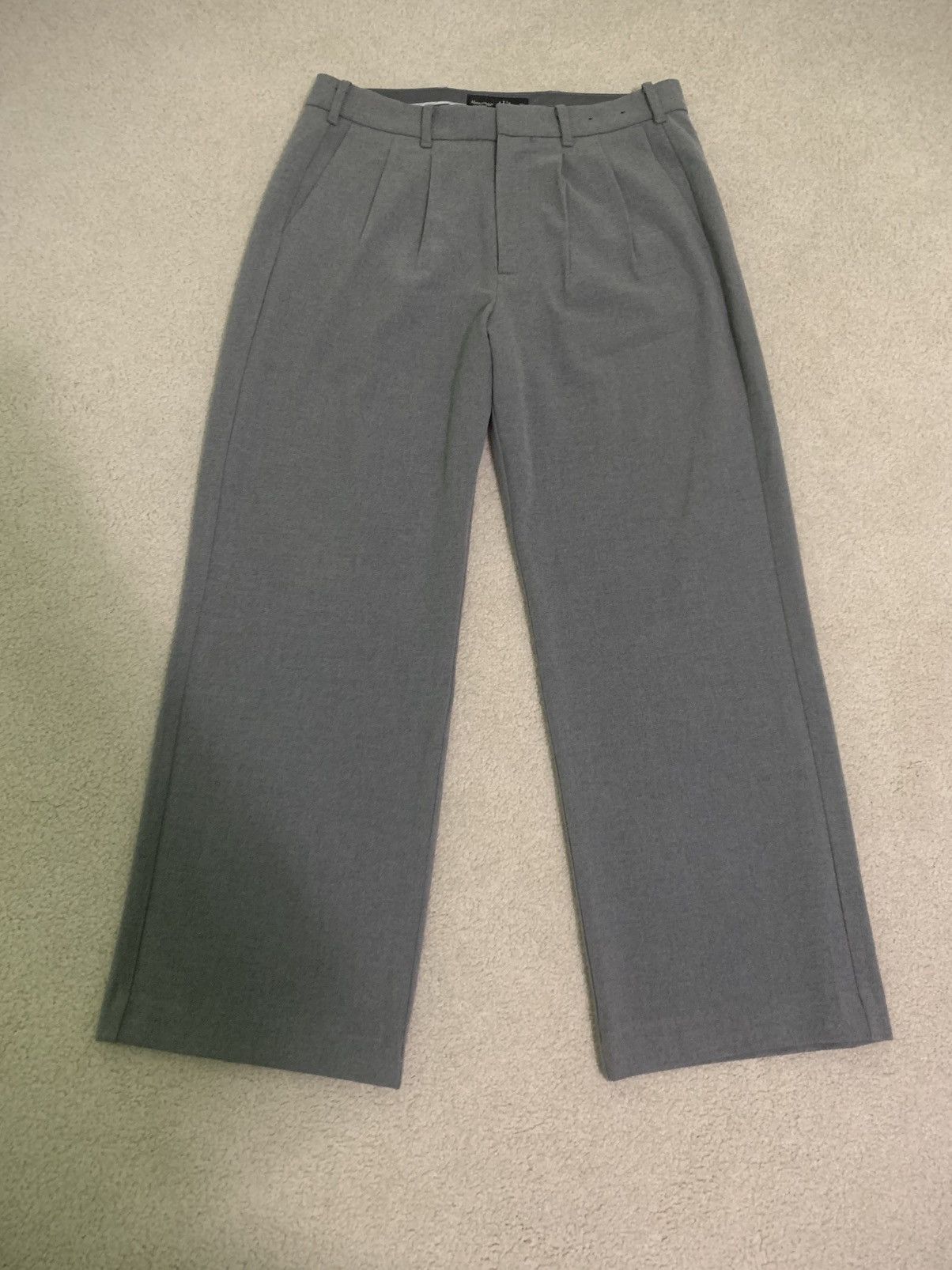 Other Nicole Benefield Abercrombie Wide Leg Pleated Trousers Size US 32 / EU 48 - 1 Thumbnail