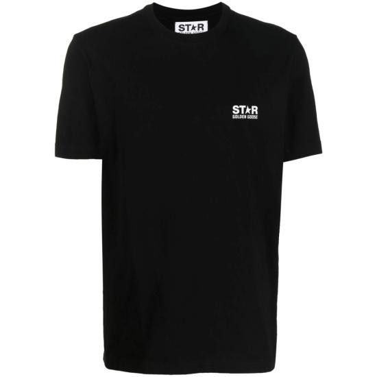 Golden Goose GOLDEN GOOSE Men T-Shirts GMP01220 P000879 80203 BLACK Size US L / EU 52-54 / 3 - 1 Thumbnail