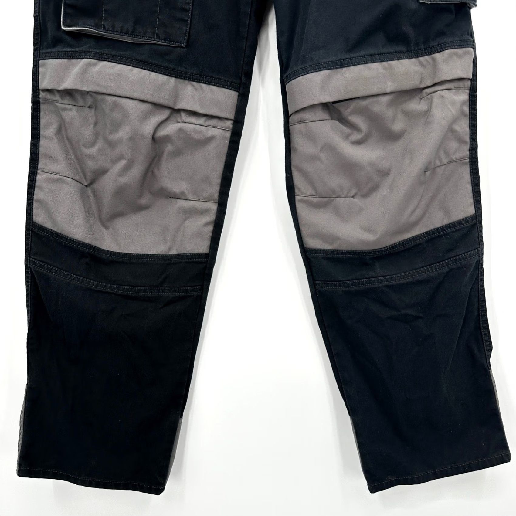 Vintage VINTAGE Lafont Workwear Cargo Pants Men Black 34 Size 50 34 Cargo Pants Utility Pants Construction Mens Cotton Blend Black 34 Size US 34 / EU 50 - 7 Thumbnail