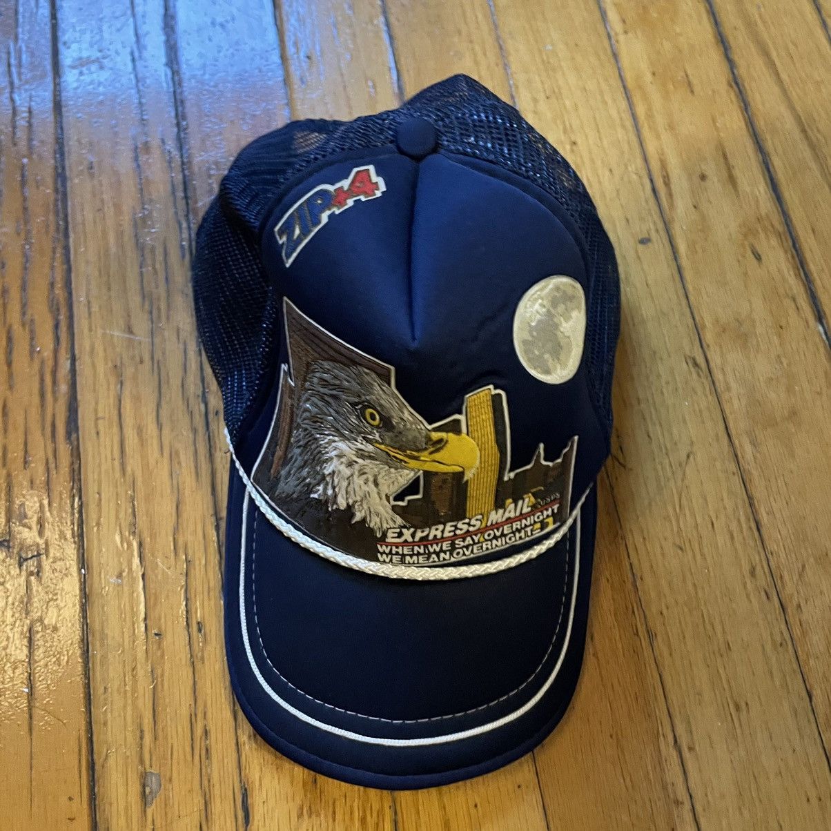 Evisu × Palace × Vintage Palace Evisu Dice Mesh Trucker Hat Raw