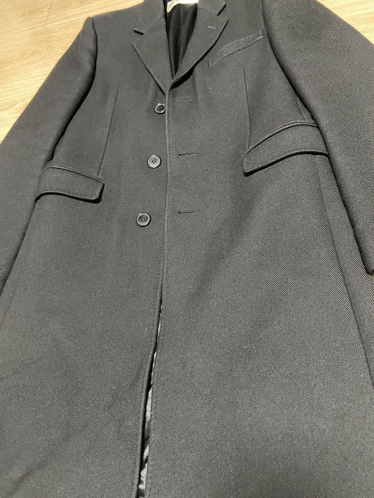 Hedi Slimane × Saint Laurent Paris 46 Saint Laurent fw15 ss16 chesterfield wool coat jacket Size US S / EU 44-46 / 1 - 3 Thumbnail