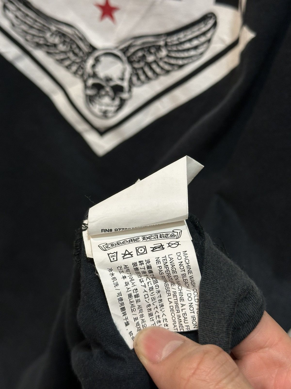Chrome Hearts CH Foti Angel Skull Tee XL Size US XL / EU 56 / 4 - 7 Thumbnail
