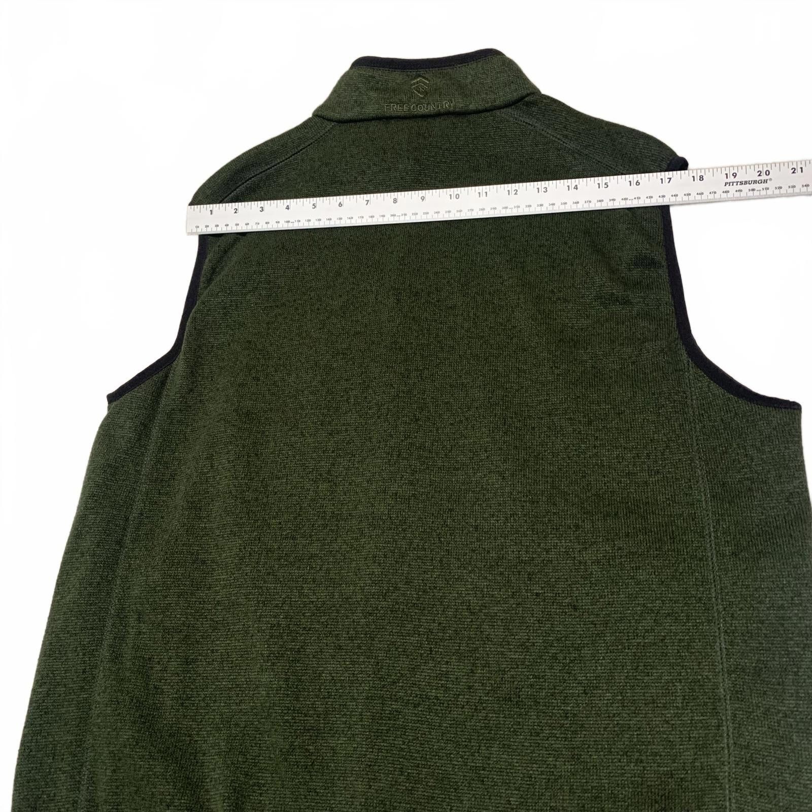 Free Country Free Country Men's Green Fleece Vest Medium Size US M / EU 48-50 / 2 - 6 Thumbnail