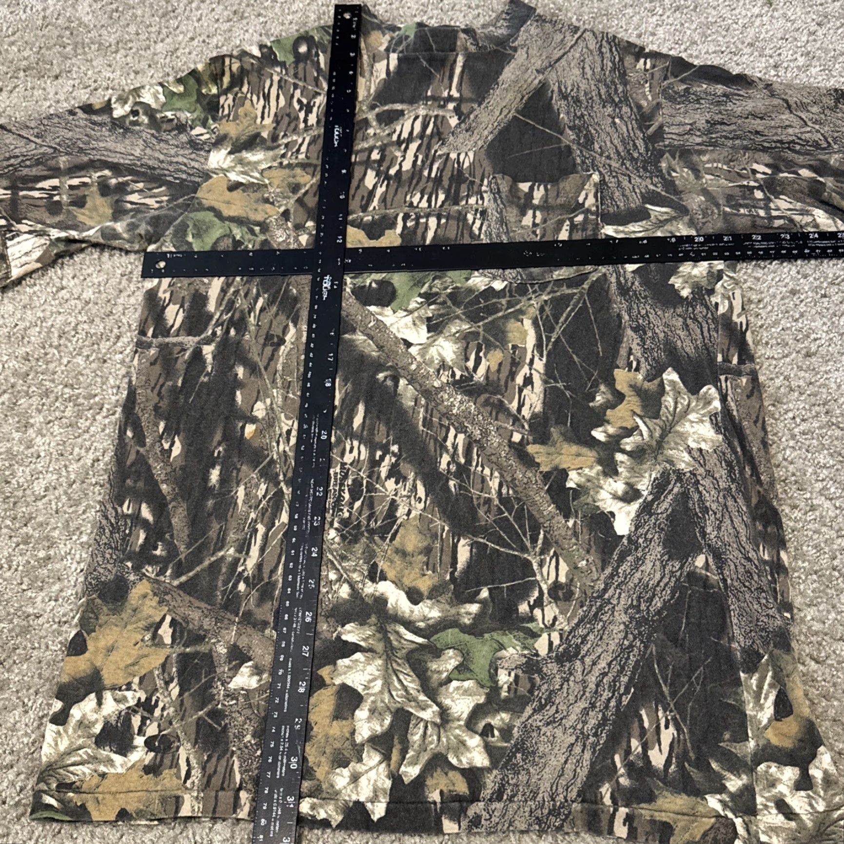 Vintage VINTAGE Mossy Oak Camo Camouflage Hunting Shirt XL Long Sleeve Pocket T-Shirt Mens Size US XL / EU 56 / 4 - 7 Thumbnail