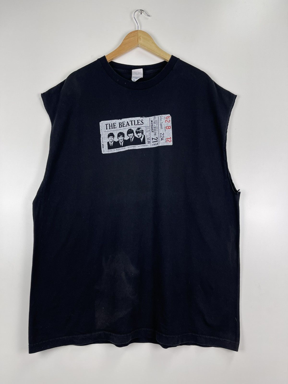Band Tees Vintage The Beatles Promo Tee sleeveless Size US XXL / EU 58 / 5 - 2 Thumbnail