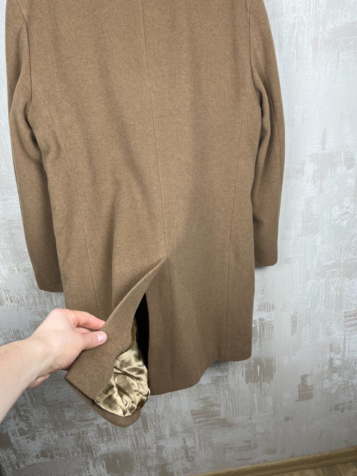 Aldo ALDO COLITTI Tessuti di Fabio Bertone Wool Cashmere Coat Size US XL / EU 56 / 4 - 20 Thumbnail