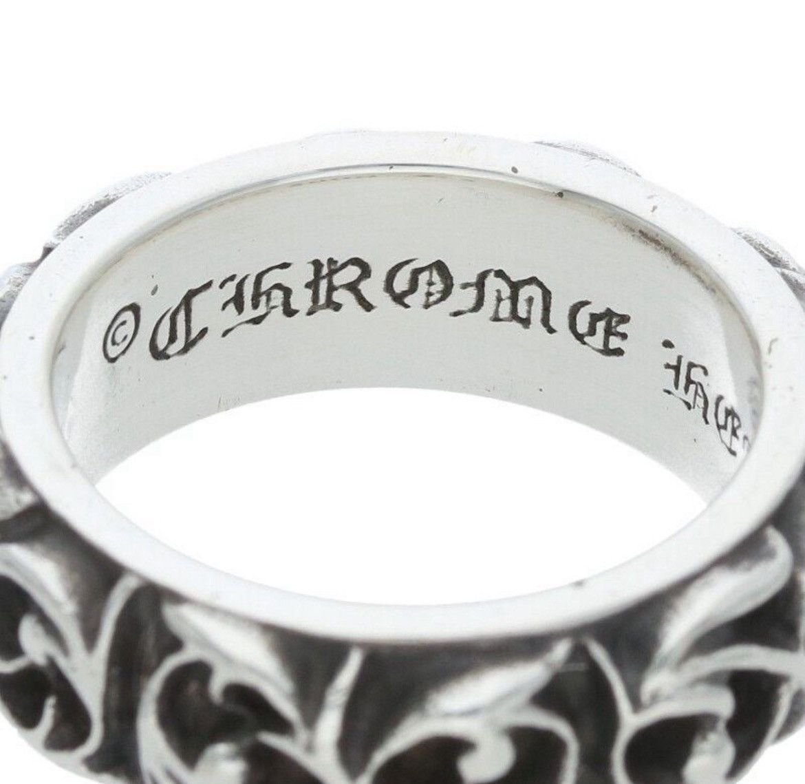 Chrome Hearts Chrome Hearts Eternity Vine Band Silver Ring Size ONE SIZE - 3 Thumbnail