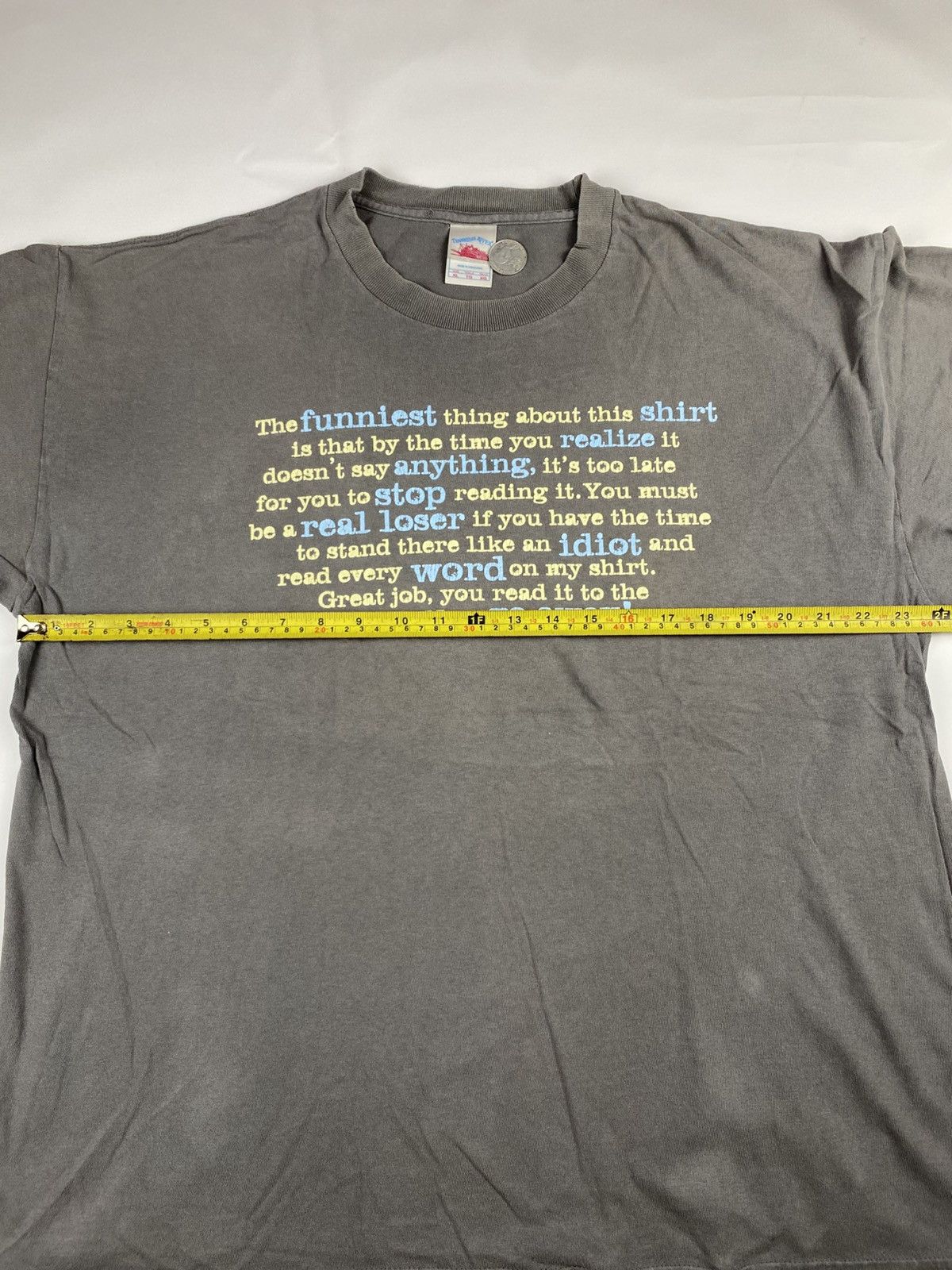 Vintage Vintage Word tshirt Size US XL / EU 56 / 4 - 10 Thumbnail