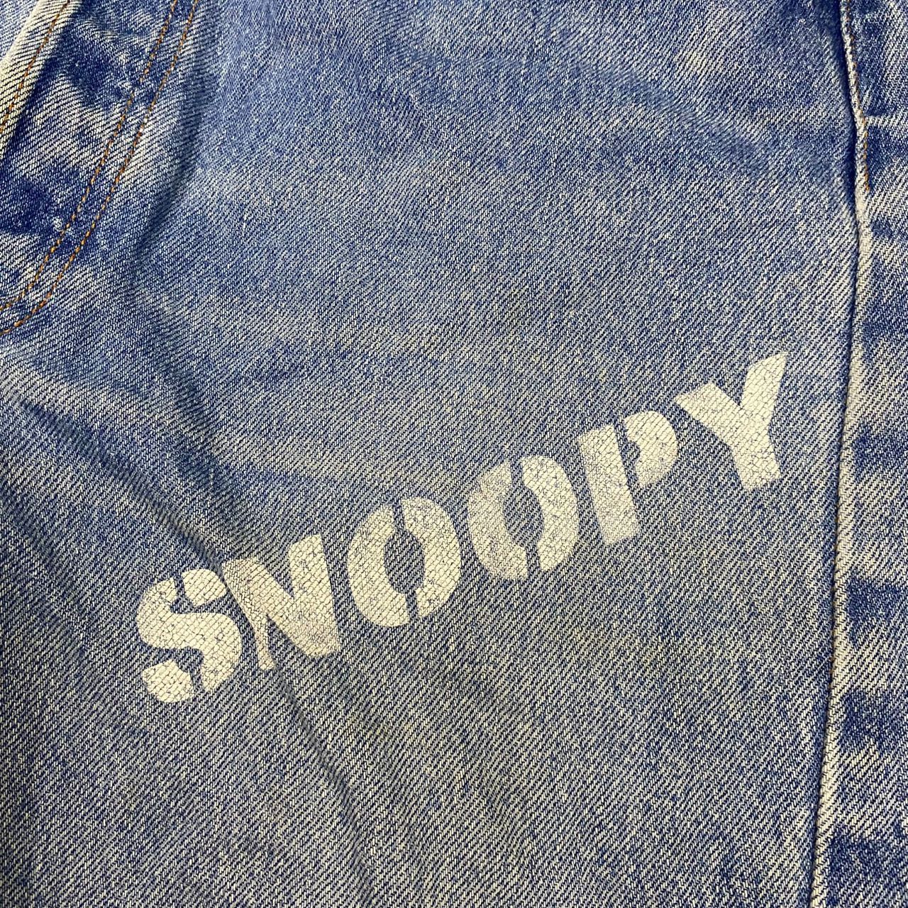 Levi's 💥Best Offer💥Vintage 90s Levis x snoopy Denim Size US 32 / EU 48 - 20 Thumbnail