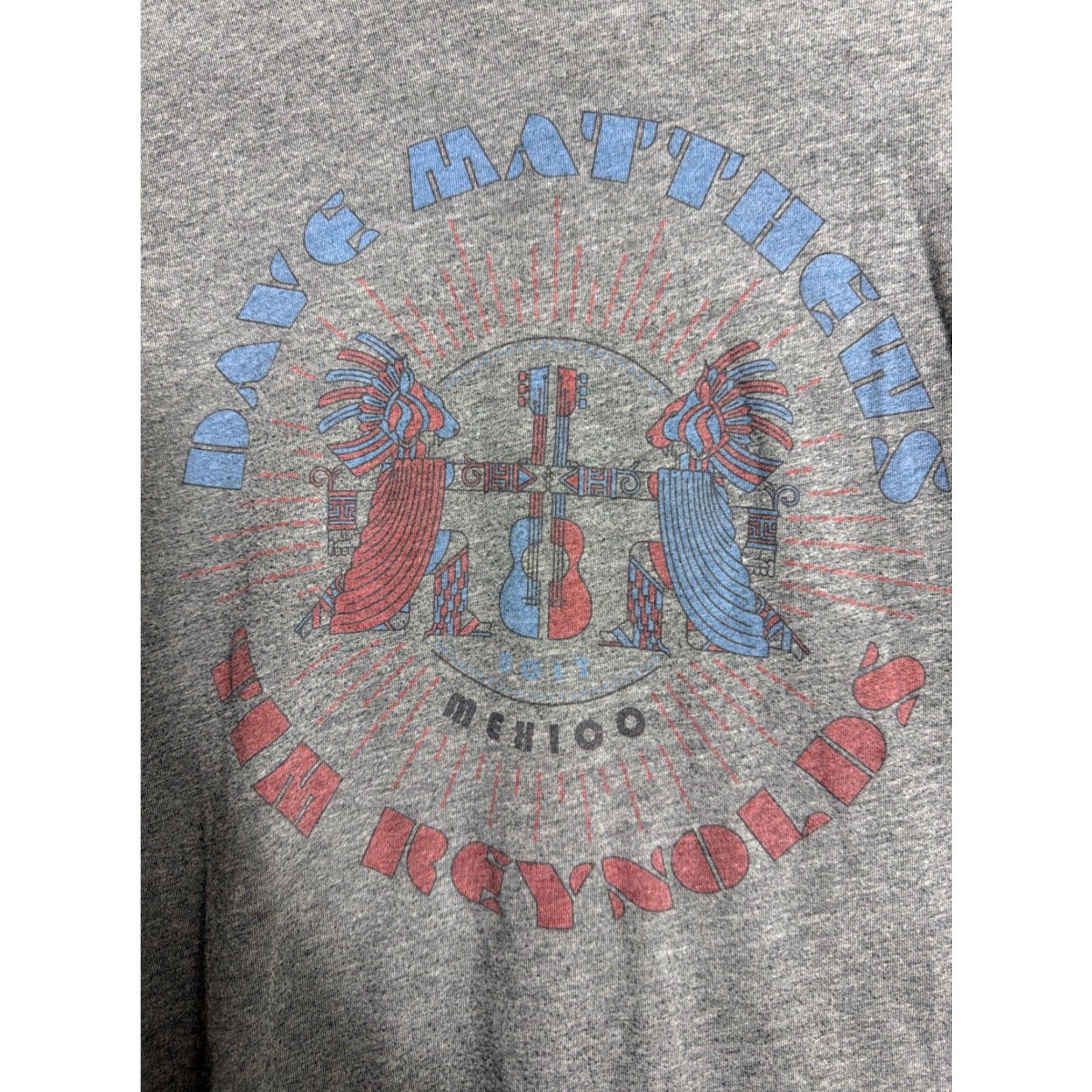 Vintage Dave Matthew’s Tim Reynolds Mexico Gray Long Sleeve Shirt Mens M Tour Canvas T-Shirt Gray Mens Shirts Tour Size US M / EU 48-50 / 2 - 6 Thumbnail