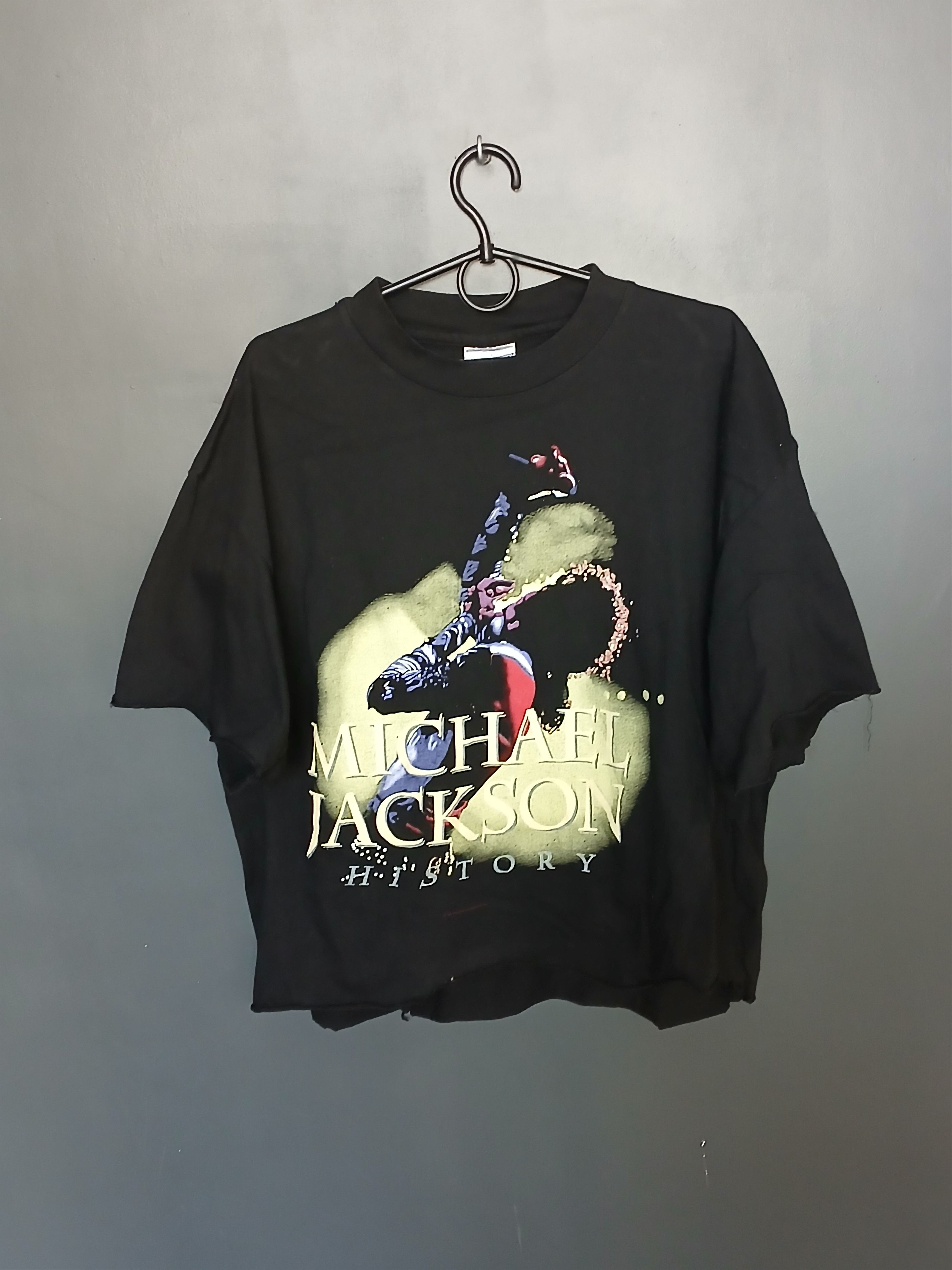 Michael Jackson × Vintage Vintage 1996 Michael Jackson History T-Shirt Size US XL / EU 56 / 4 - 1 Thumbnail