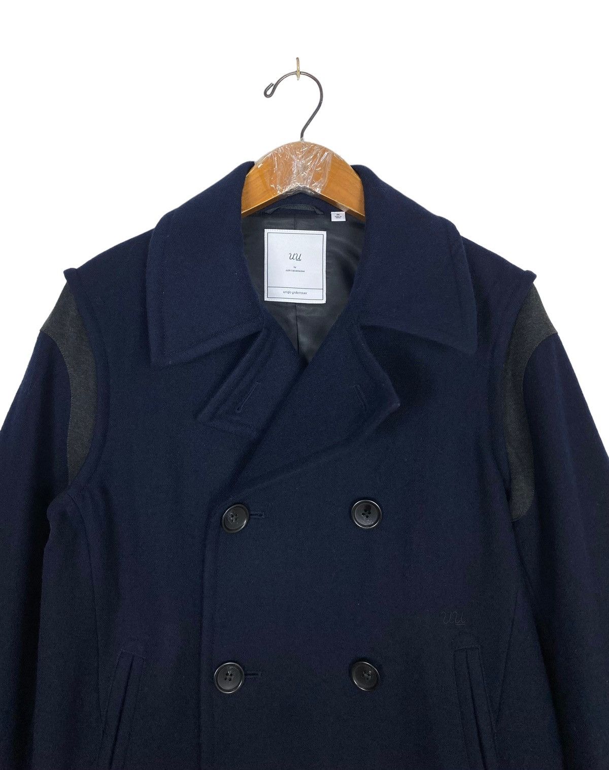 Undercover × Uniqlo Rare‼️ Undercover X Uniqlo Wool Pea Coat Size US S / EU 44-46 / 1 - 4 Thumbnail