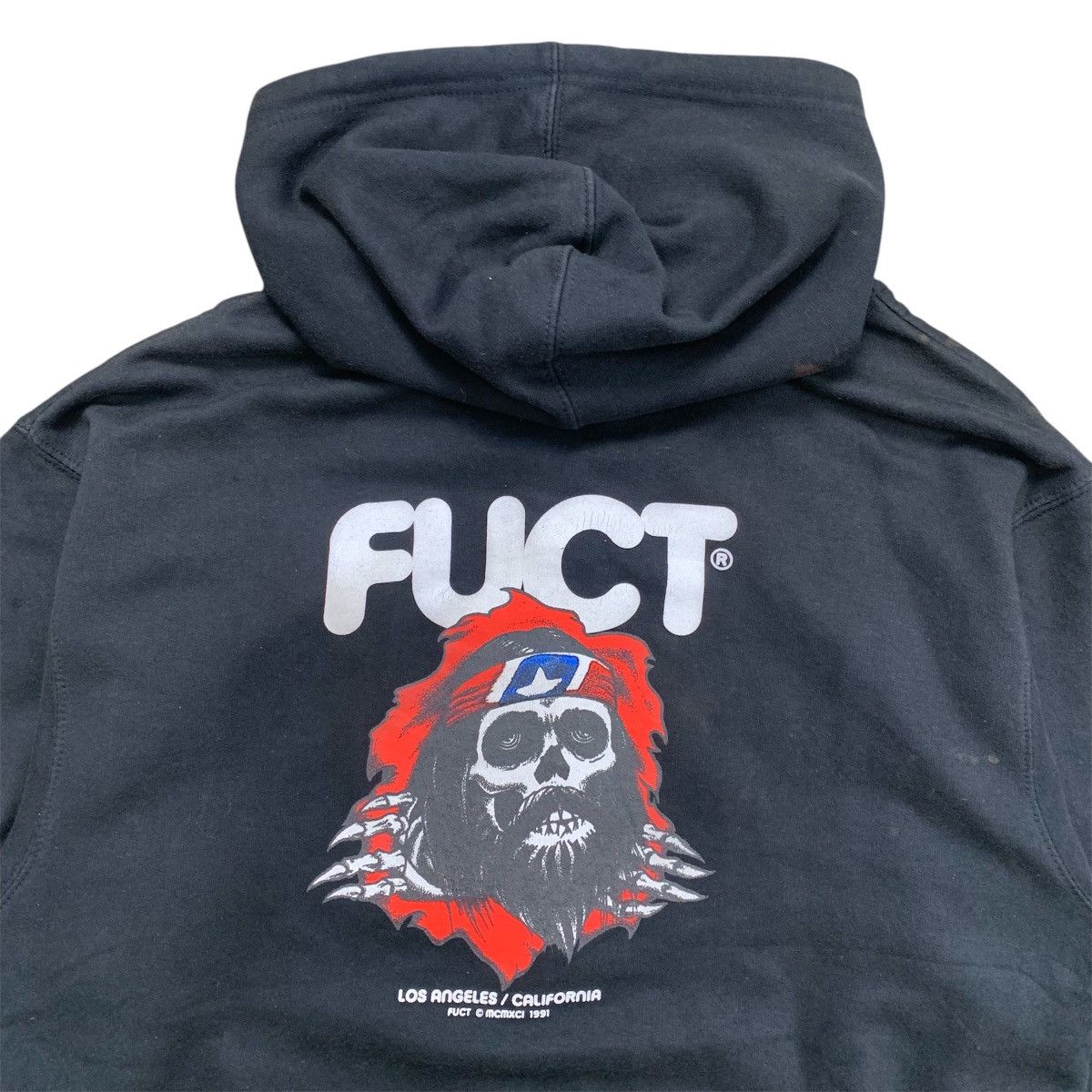 FUCT Vintage Fuct Zip Hoodie RIP of Jesus Powell Parody Size US M / EU 48-50 / 2 - 10 Thumbnail