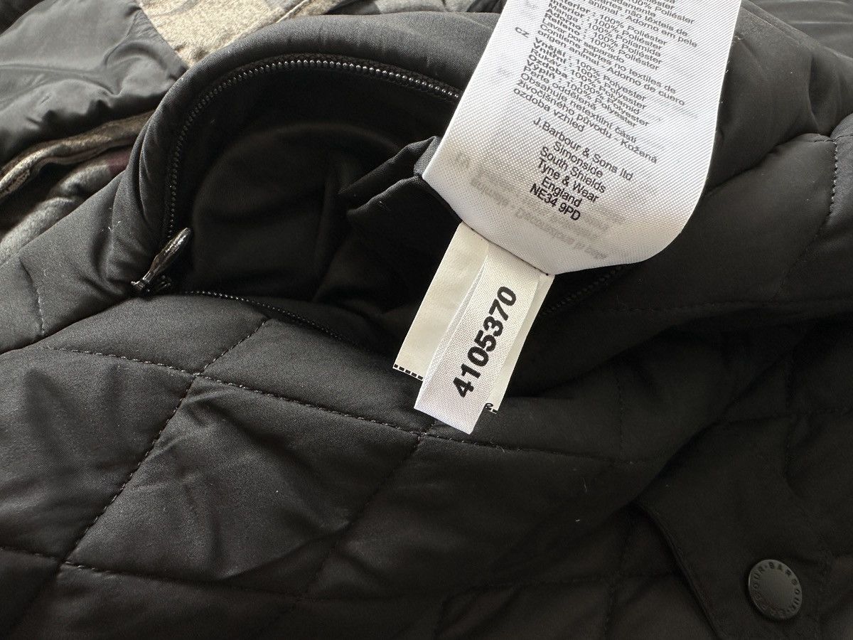 Barbour BARBOUR Straition Quilted Black Women’s Jacket Winter Tartan Size L / US 10 / IT 46 - 15 Thumbnail