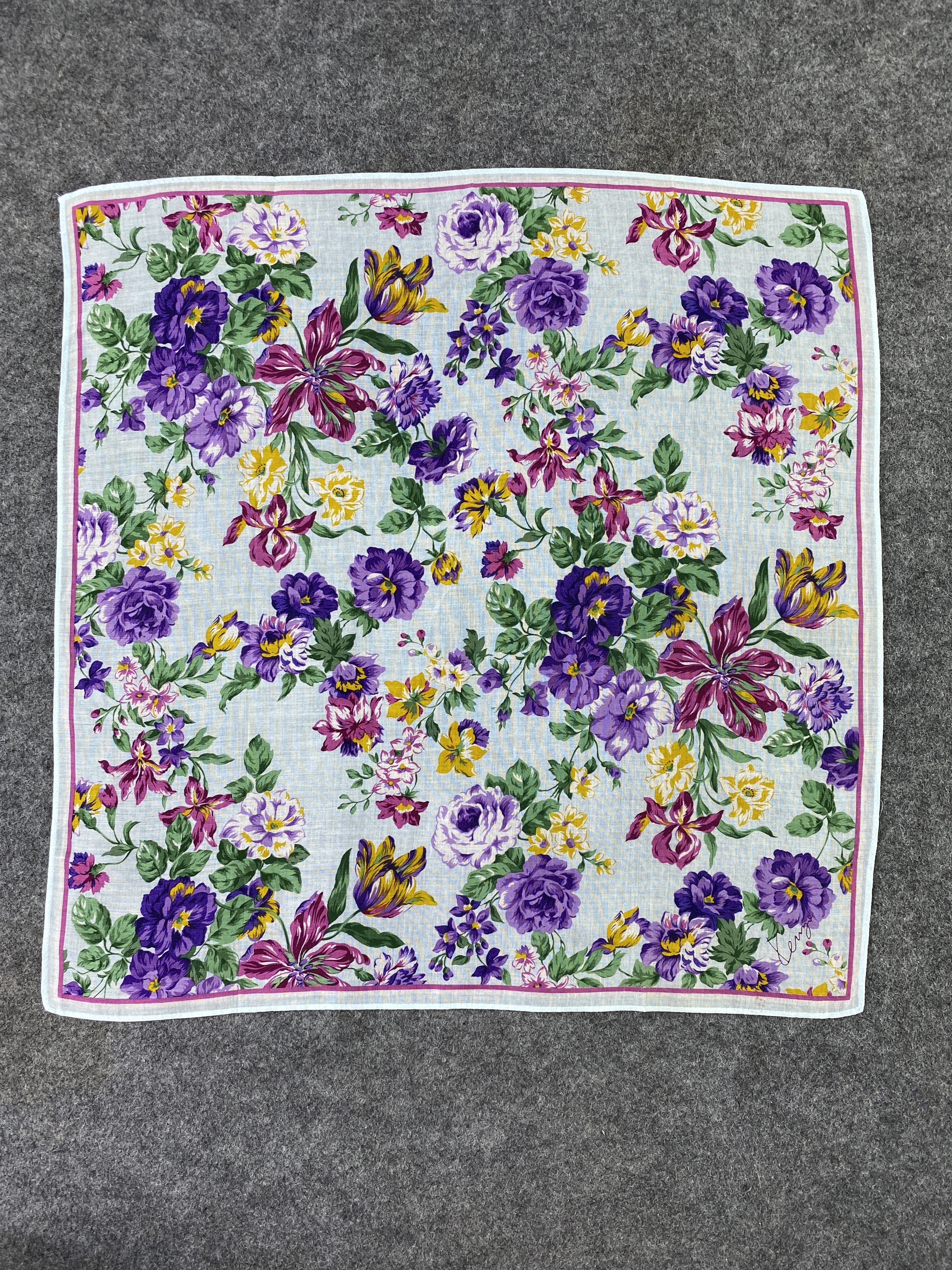 Kenzo Kenzo Handkerchief / Bandana / Neckerchief / Headscarf-B406 Size ONE SIZE - 3 Thumbnail