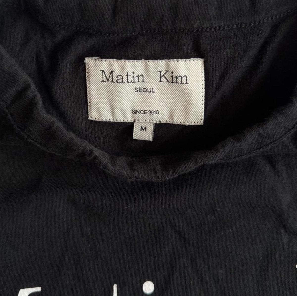 Matin Kim Matin Kim black crop top Size M / US 6-8 / IT 42-44 - 2 Thumbnail