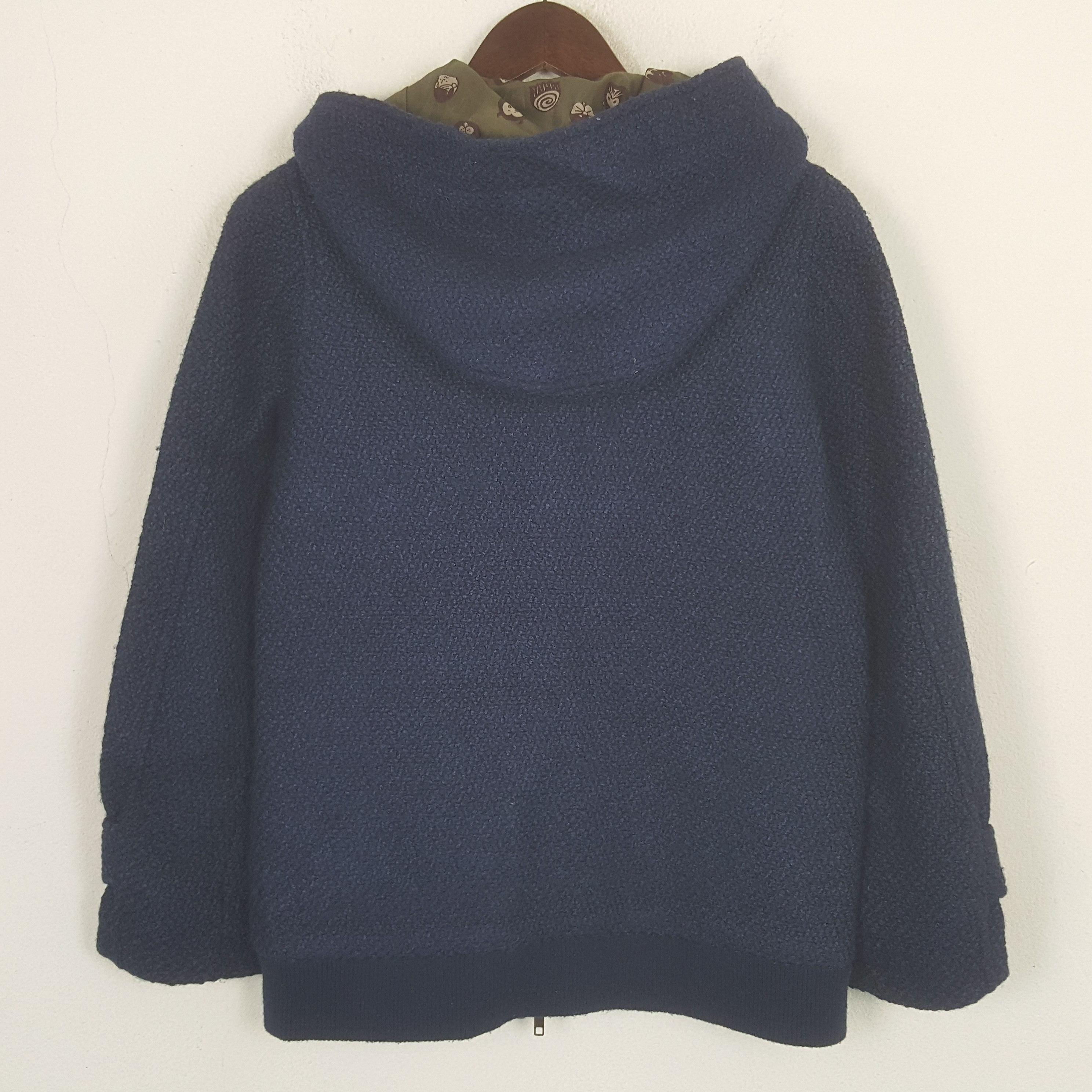 Ne-Net Vintage Ne-Net by Issey Miyake Wool Duffle Jacket Hoodie Size US XS / EU 42 / 0 - 3 Thumbnail