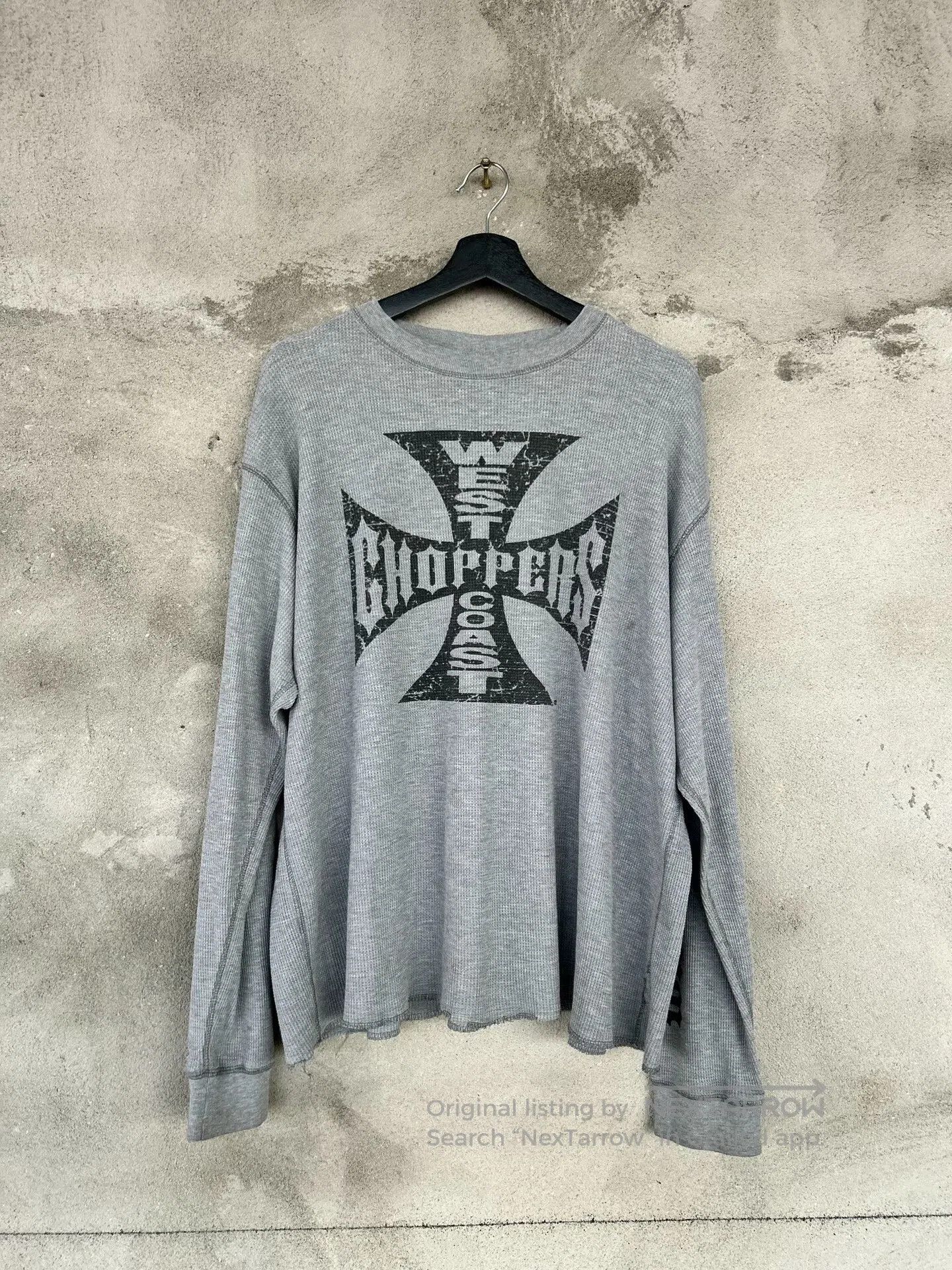 Vintage Vintage West Coast Choppers Waffle Long Sleeve. Size US M / EU 48-50 / 2 - 1 Thumbnail