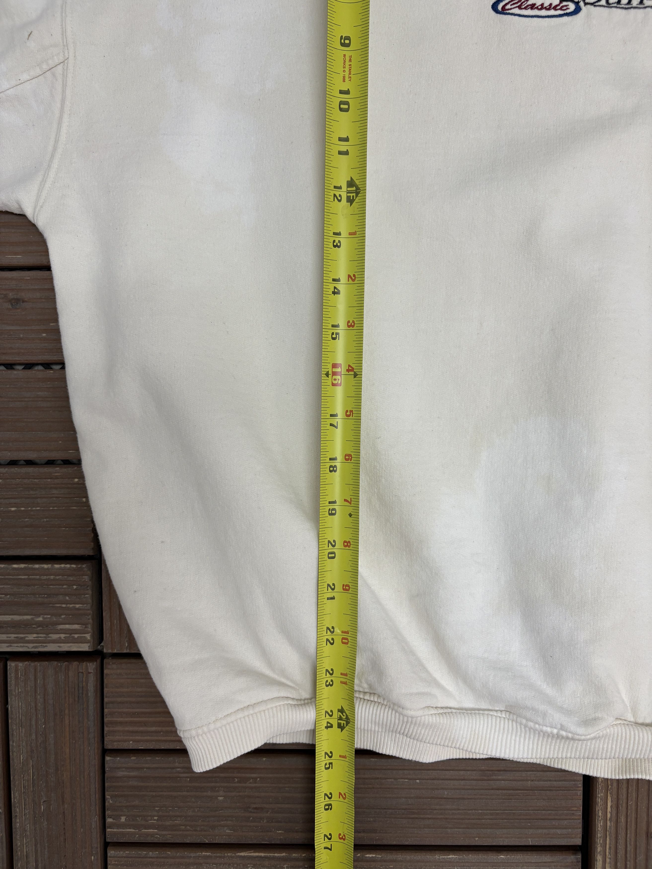 Vintage B.U.M. Equipment Embroidered Vintage White Crewneck Sweater Size US L / EU 52-54 / 3 - 8 Thumbnail