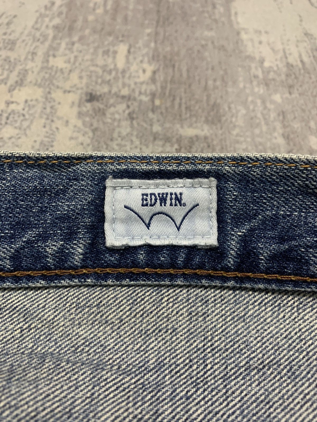 Edwin VINTAGE EDWIN Distressed Jeans W39 Size US 39 - 12 Thumbnail