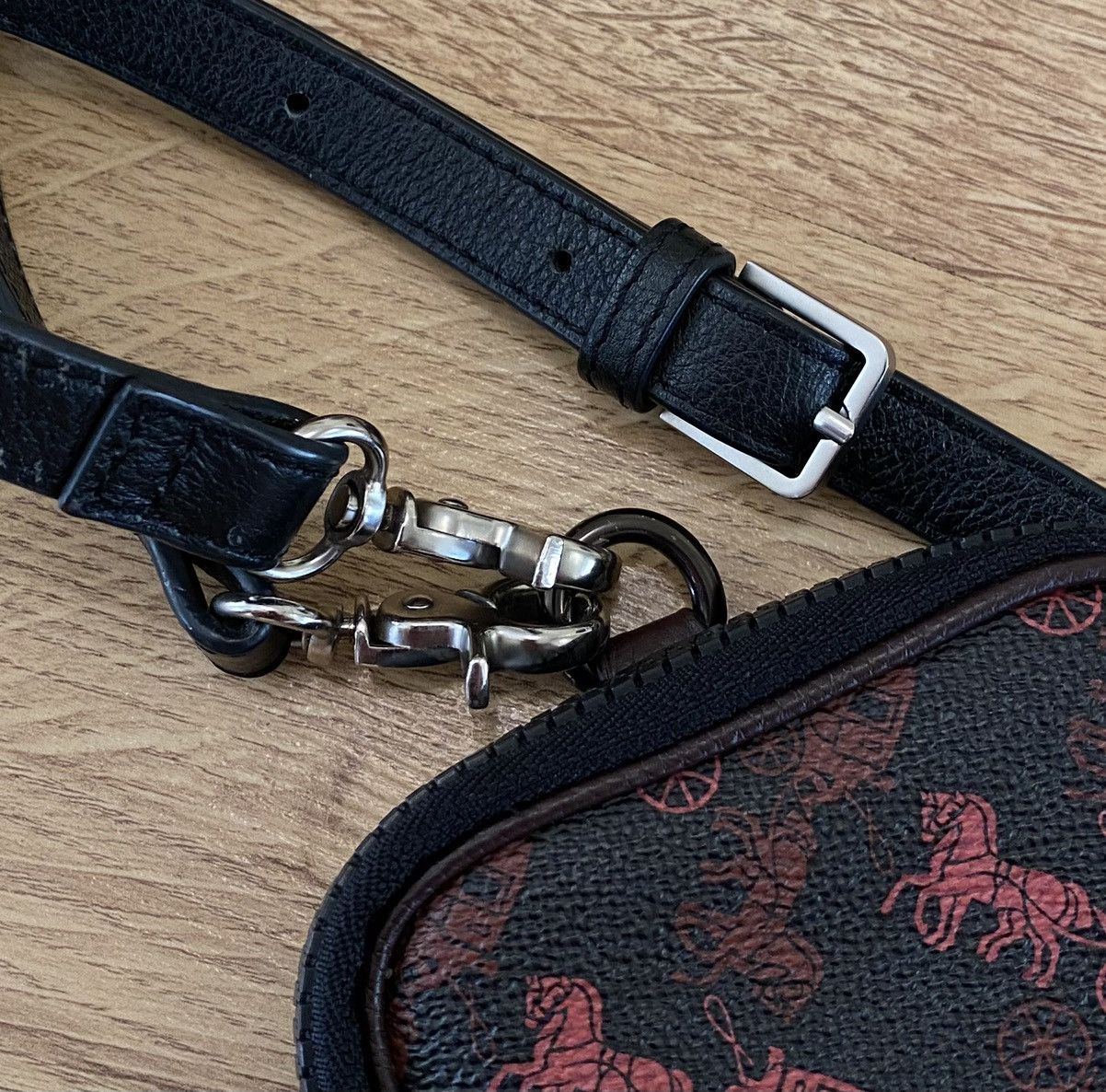 Coach Coach Monogram Shoulder Mini Bag x Old Money x Luxury Size ONE SIZE - 8 Thumbnail
