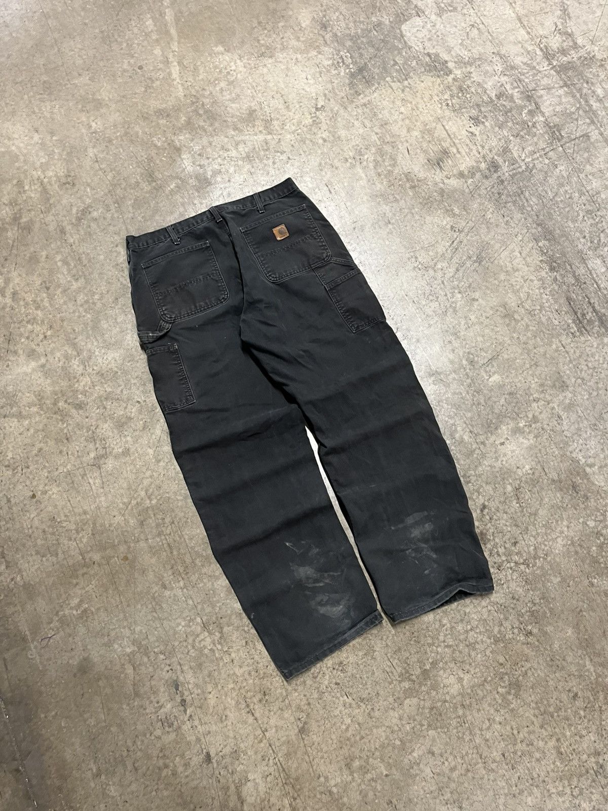 Carhartt × Vintage Carhartt baggy fit cargo pants skater streetwear hype rare Size US 36 / EU 52 - 5 Thumbnail