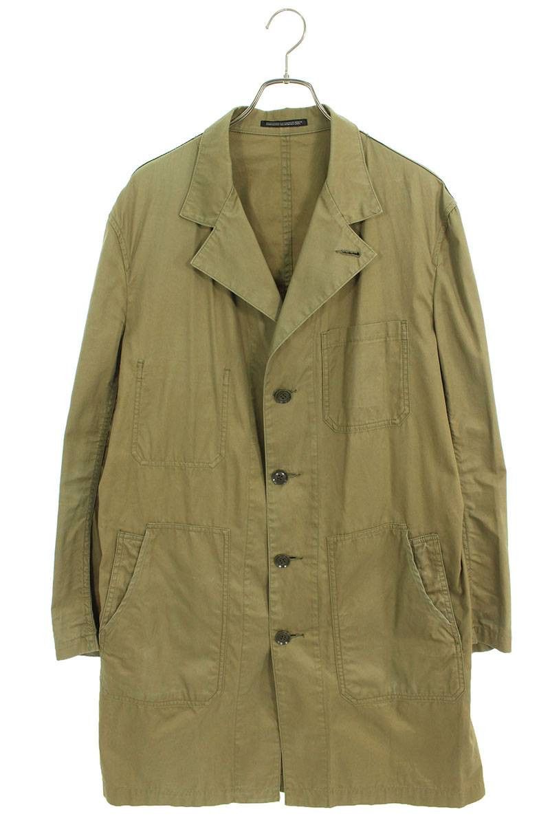 YOHJI YAMAMOTO POUR HOMME Cotton Shop Coat