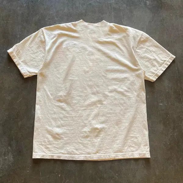 Japanese Brand x Min White loose round neck tee with watermelon pattern Size US L / EU 52-54 / 3 - 4 Thumbnail