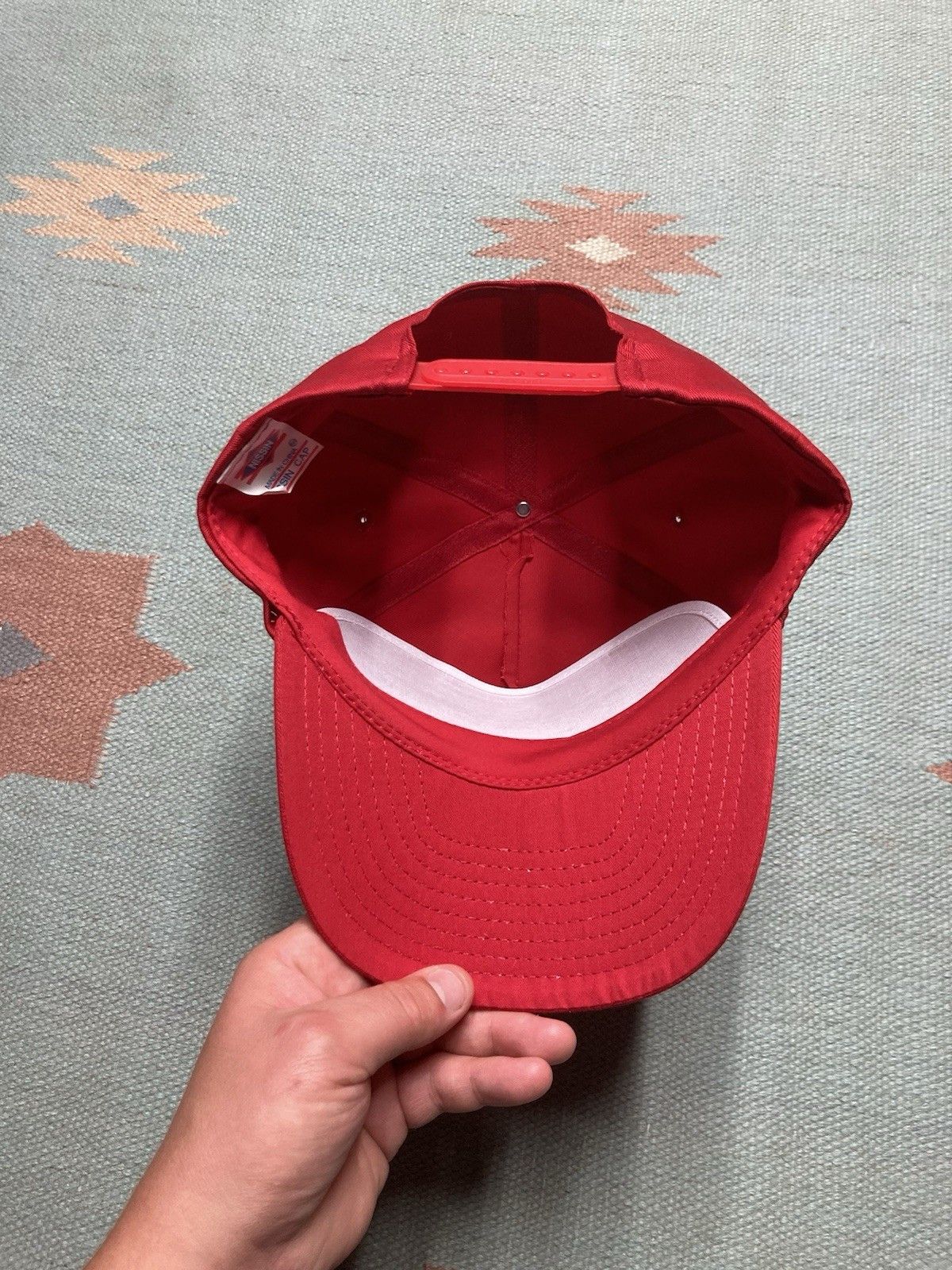 Vintage SnapBack hat Mackinac bridge antique tractor crossi Michigan Size ONE SIZE - 4 Thumbnail