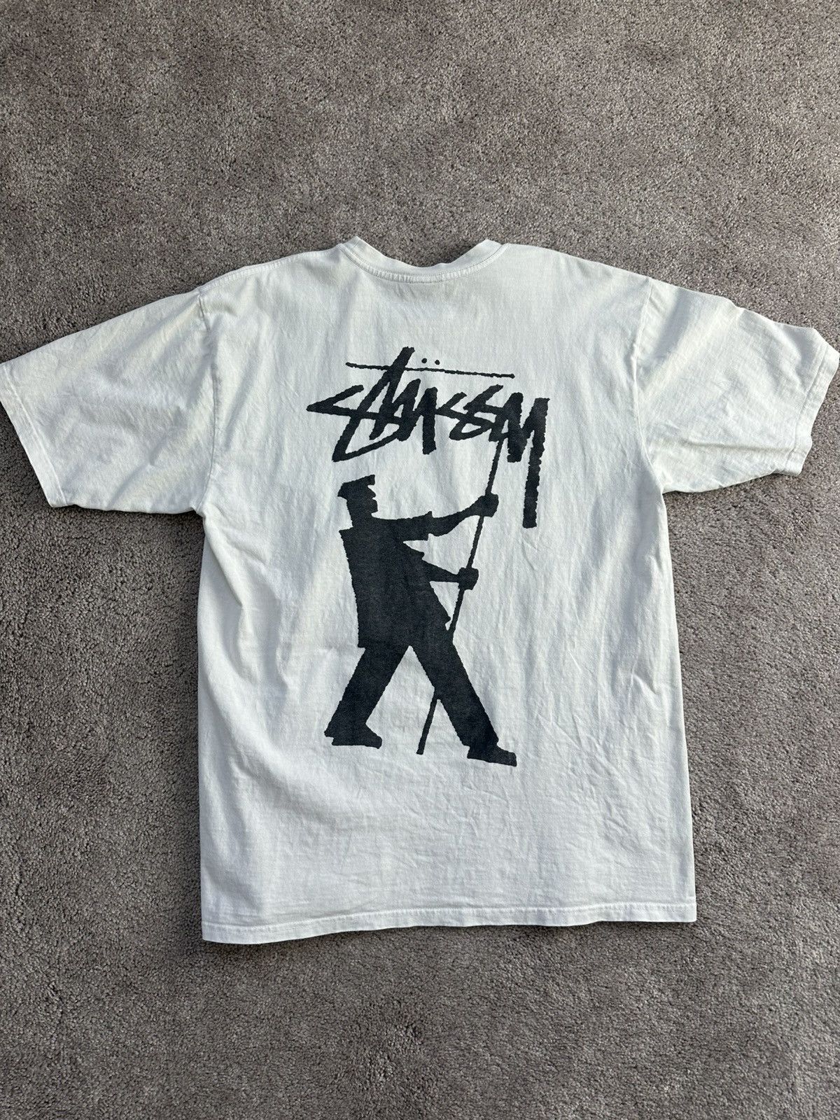 Stussy Stussy Natural Pigment Dyed Painter Tee Used Size Large Size US L / EU 52-54 / 3 - 1 Thumbnail