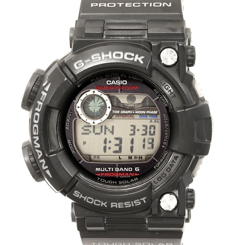 Other Other Casio Black Digital Dial G-SHOCK FROGMAN Watch GWF-1000-1JF Plastic Quartz GWF-1000-1JF DUTY FREE for USA Size ONE SIZE - 1 Thumbnail