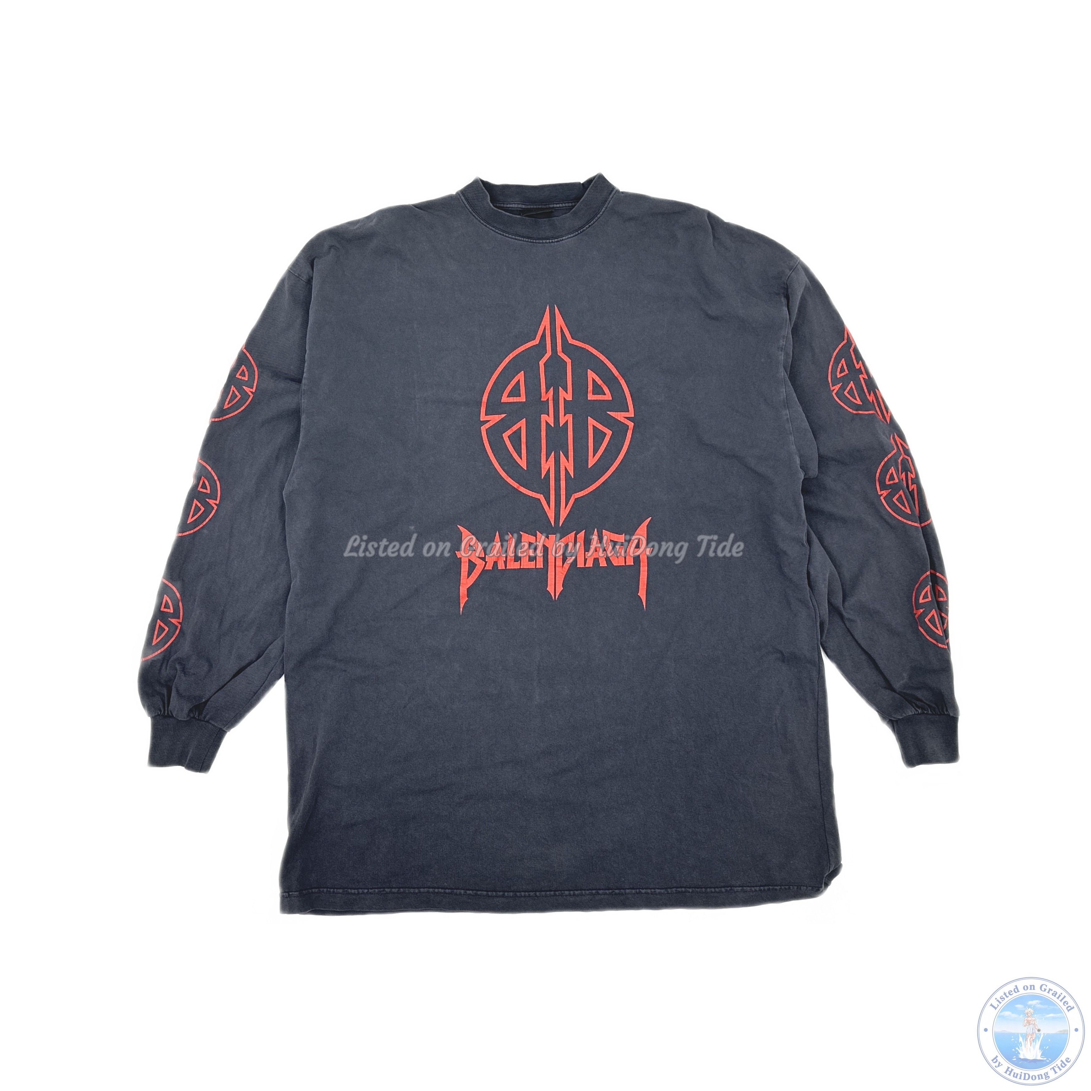 Balenciaga Balenciaga SS25 Georgia Night Longsleeve T-shirt | Grailed