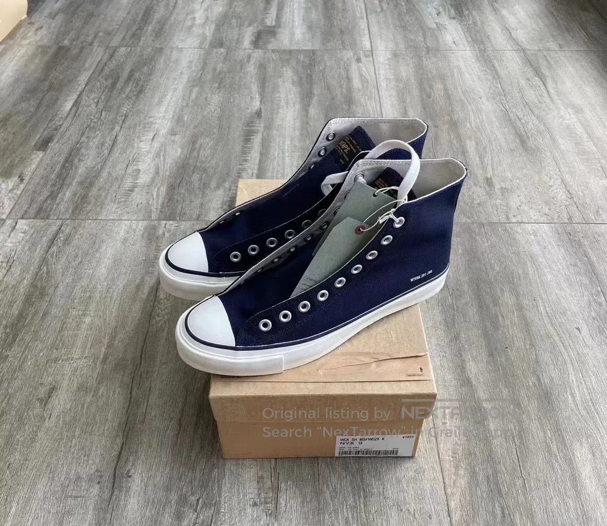 Wtaps WTAPS Canvas Sne 02 Cotton Shoes. Size US 9 / EU 42 - 2 Thumbnail