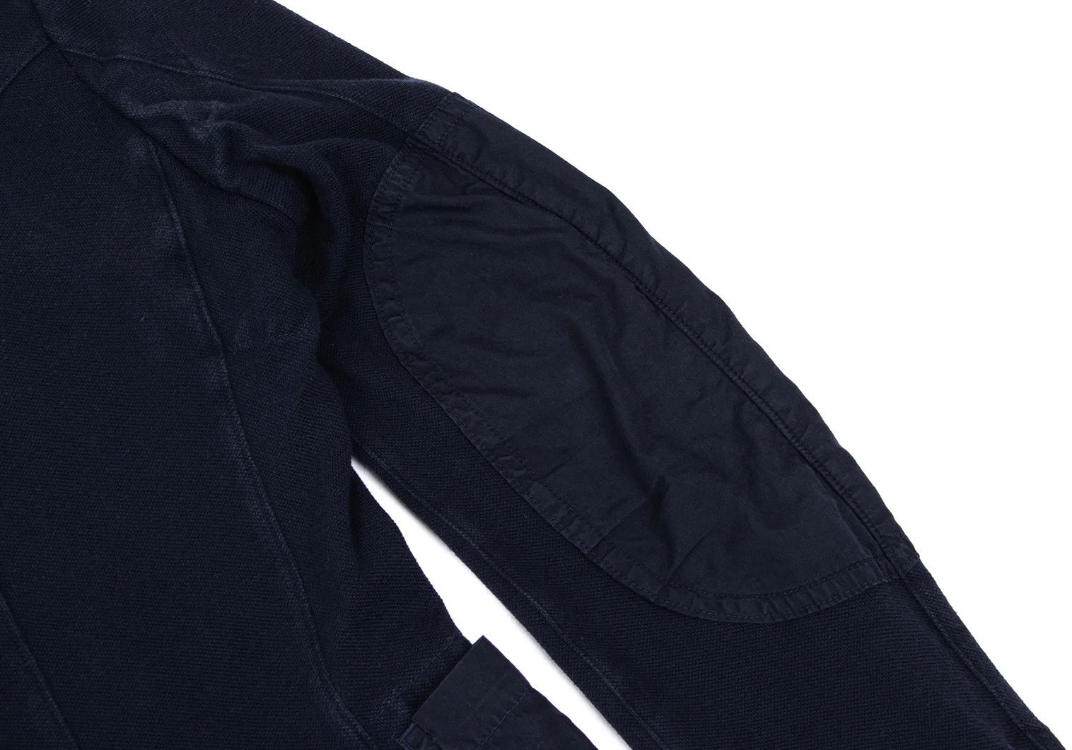 Junya Watanabe Cotton Elbow Patch Design Jacket in Navy Size US S / EU 44-46 / 1 - 16 Thumbnail