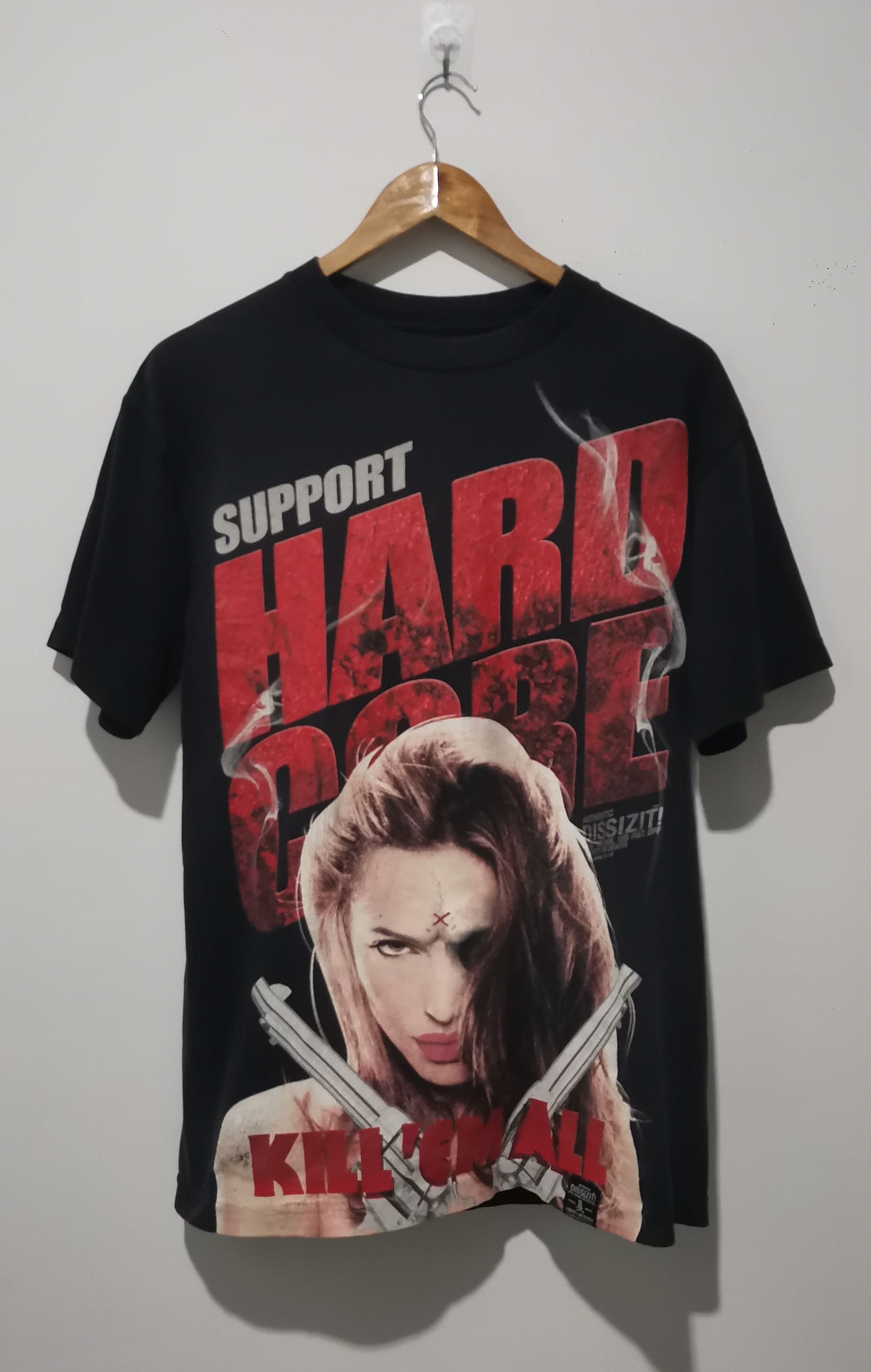 Dissizit VTG Dissizit x Angelina Jolie “Tomb Raider” Over Print tee Size US M / EU 48-50 / 2 - 1 Thumbnail