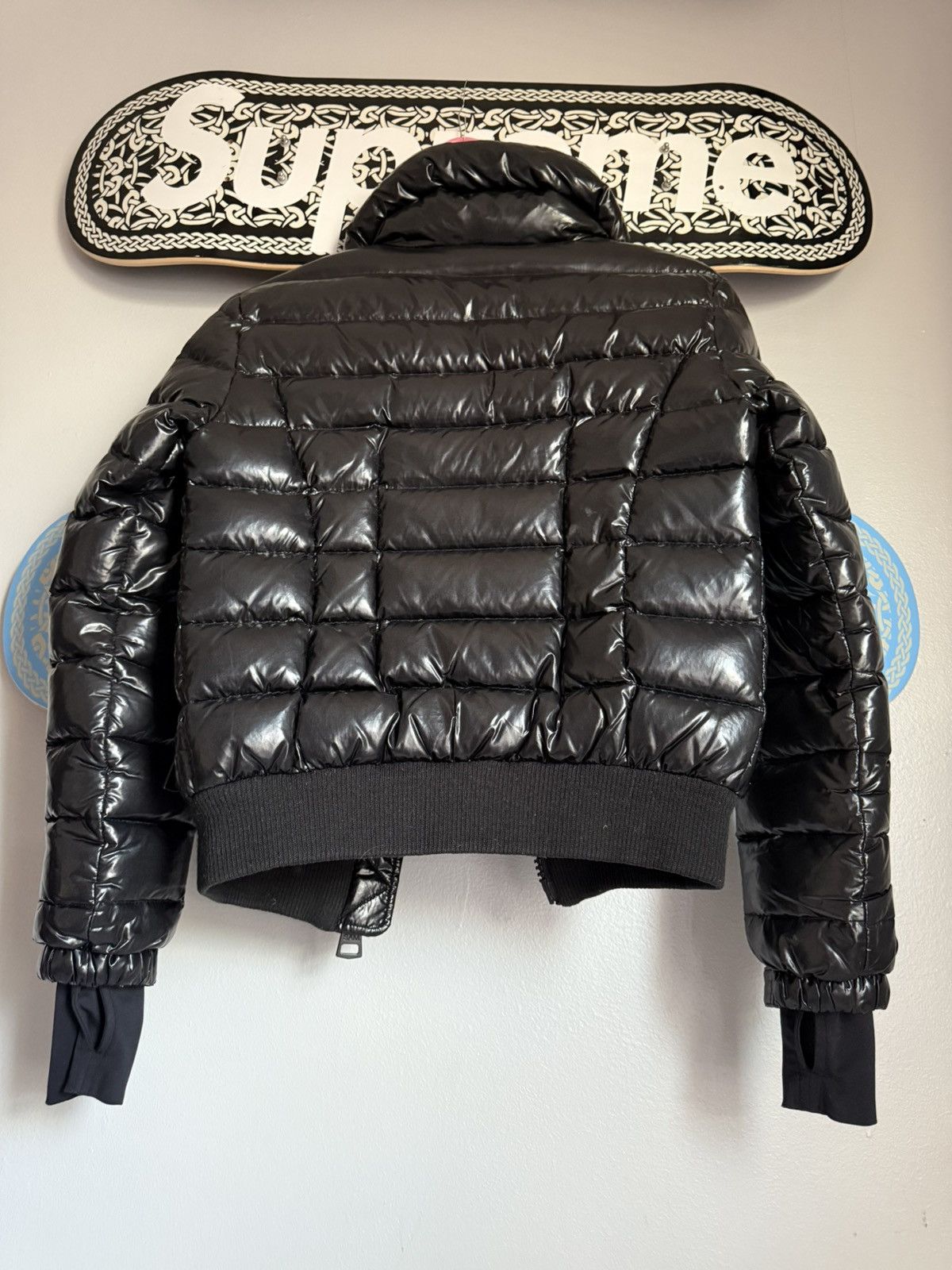 SAM. SAM New York Black Shiny Down Puffer Jacket Size XS / US 0-2 / IT 36-38 - 5 Thumbnail