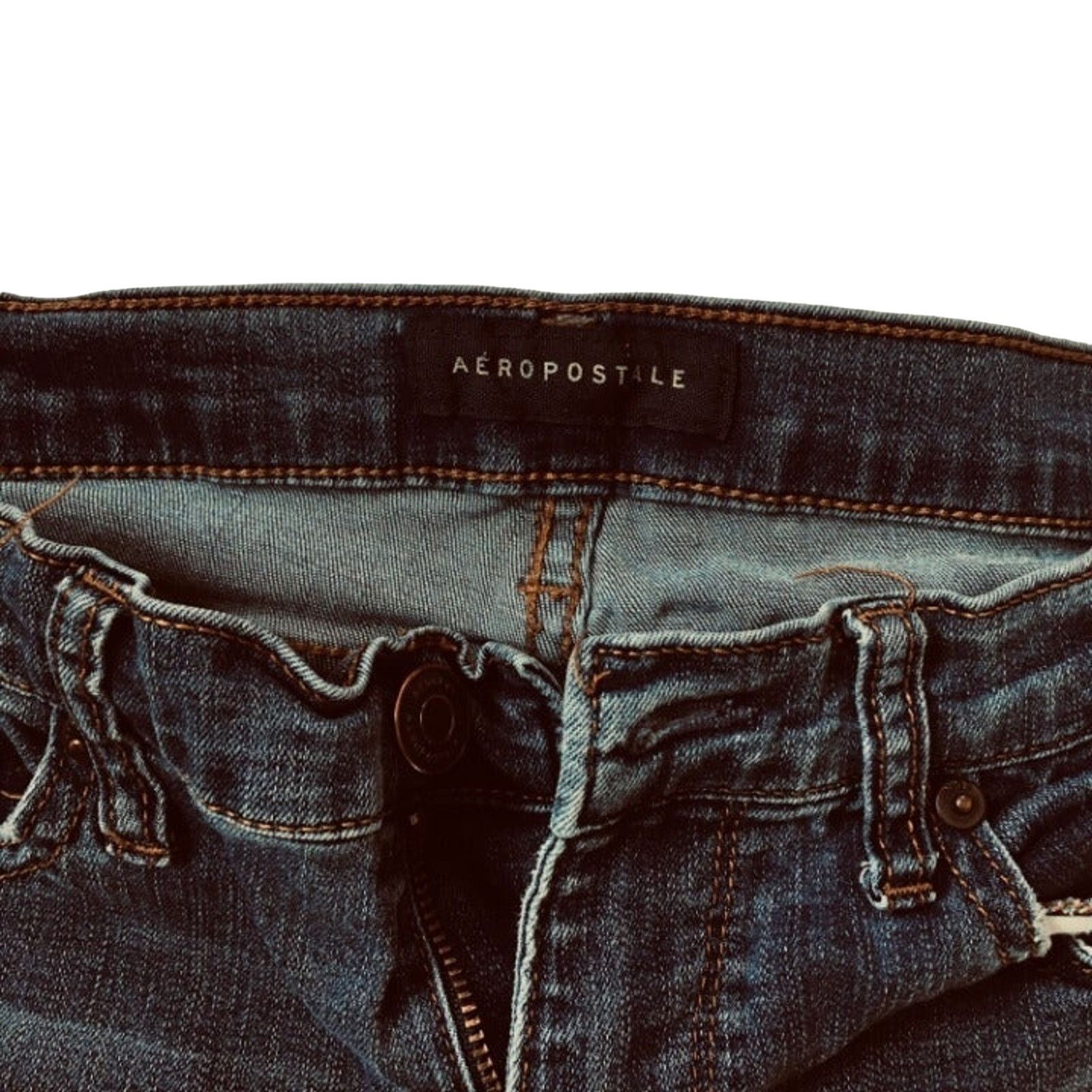 Aeropostale Aeropostale Straight Fit Womans Sz 8 Reg Jeans Size 30" / US 8 / IT 44 - 4 Thumbnail