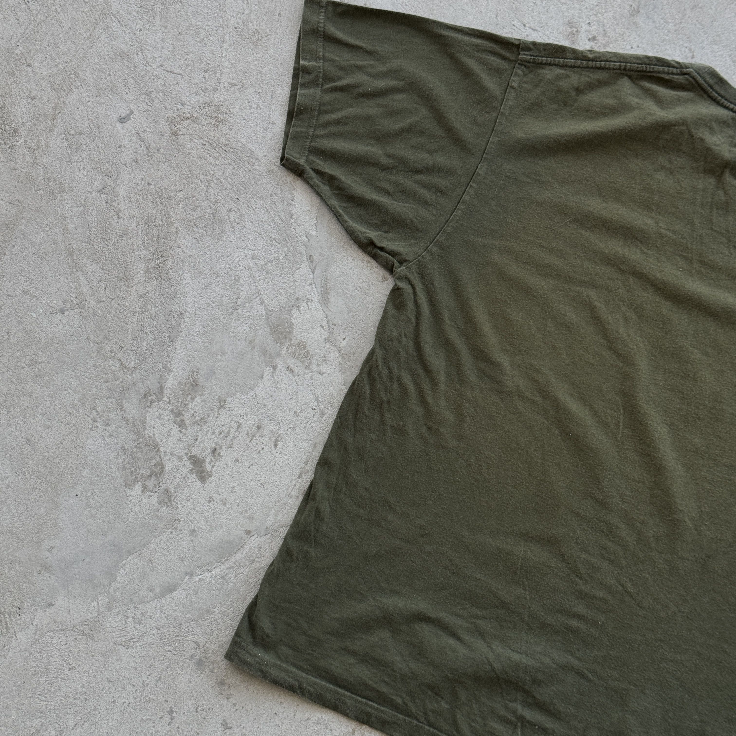 Apple Vintage Apple Logo Khaki Green T-Shirt Promo Corporate Tee Size US L / EU 52-54 / 3 - 7 Thumbnail